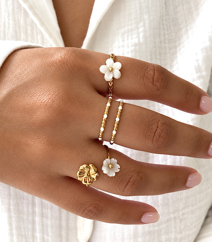 Bague Aylin Blanche AYA Bijoux, vue 4