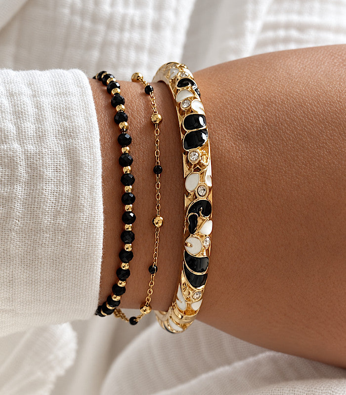 Bracelet THEA Noir