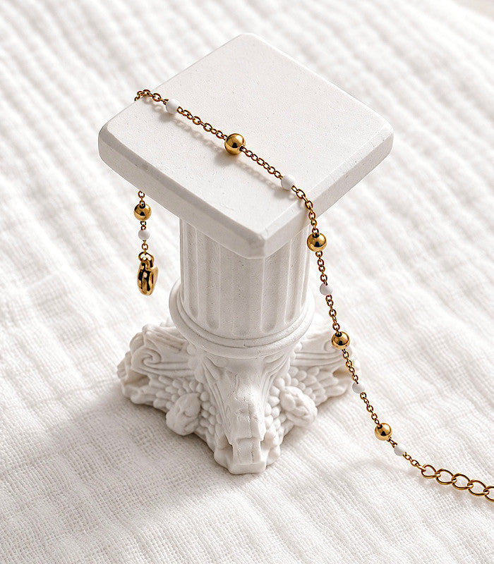 Bracelet Thea Blanc AYA Bijoux, vue 3