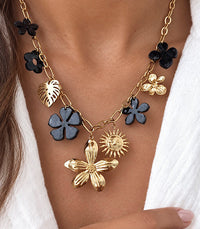 Collier Carmen Noir AYA Bijoux