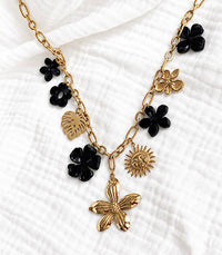 Collier Carmen Noir AYA Bijoux, vue 2
