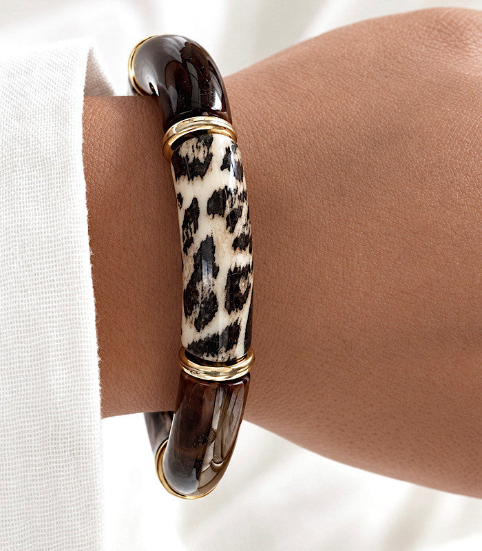 Bracelet Chiara Marron AYA Bijoux, vue 2