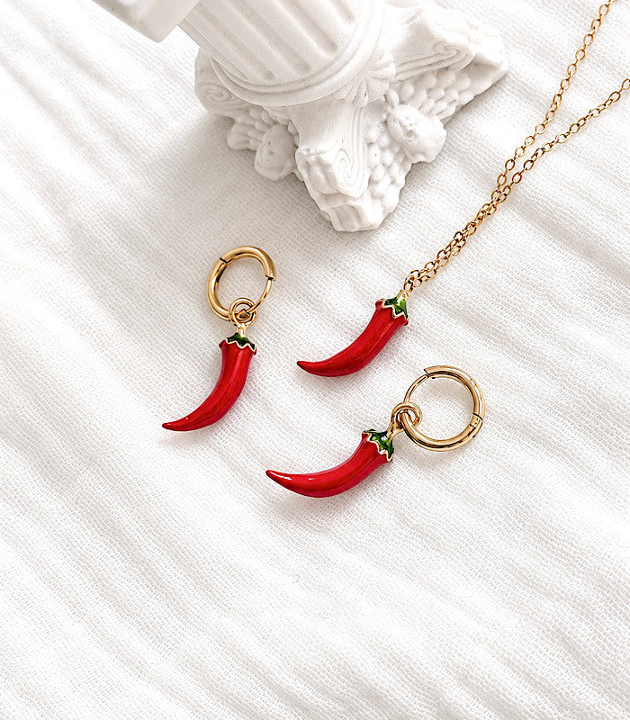 Collier Piment AYA Bijoux, vue 2
