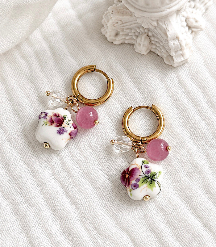 Boucles d'oreilles Sixtine AYA Bijoux, vue 2