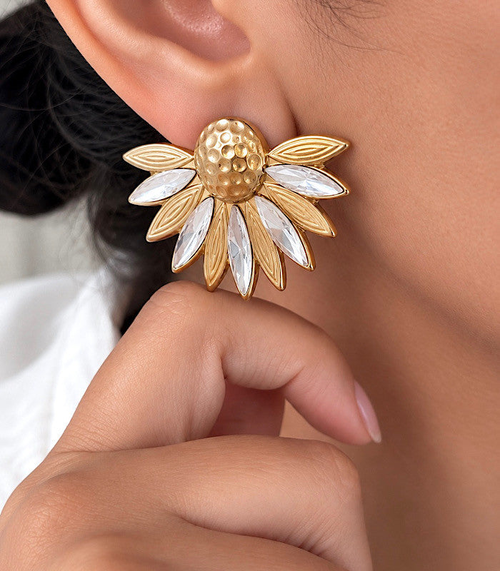 Boucles SASKIA Strass