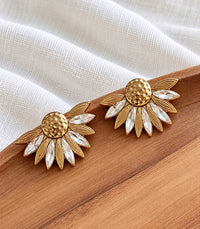 Boucles SASKIA Strass