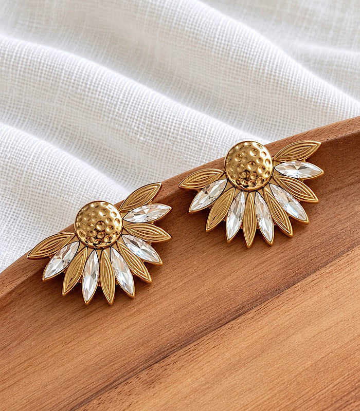 Boucles SASKIA Strass