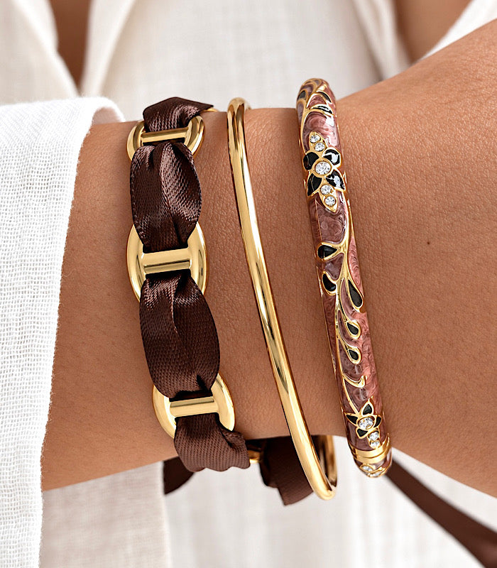 Bracelet ROMY Brun