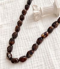 Collier GRAZIA Marron